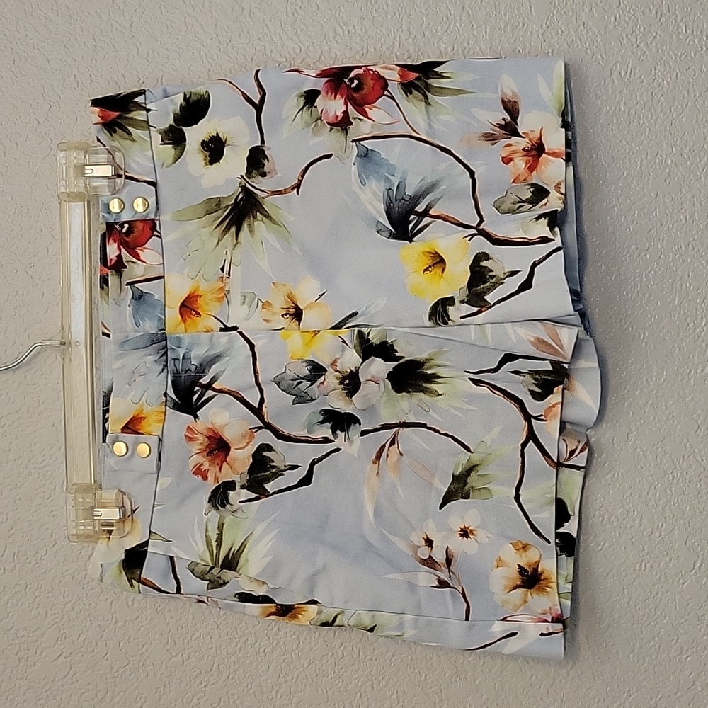 ZARA Floral Shorts